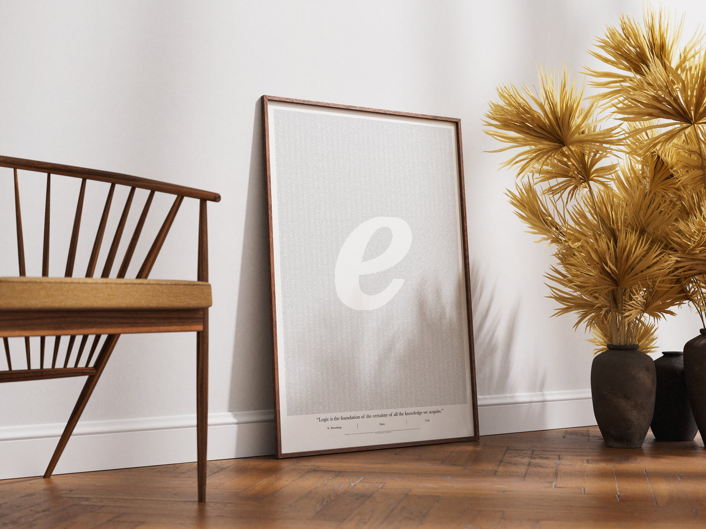 100,000 digits of Euler's Number (e) - Fine Art Matte Poster