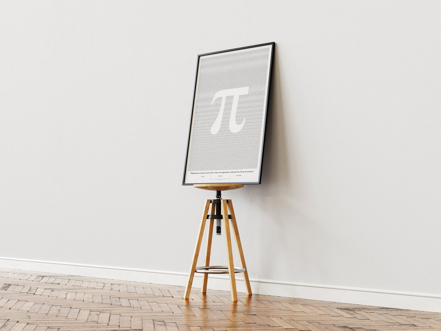 100,000 digits of Pi (π) - Fine Art Matte Poster